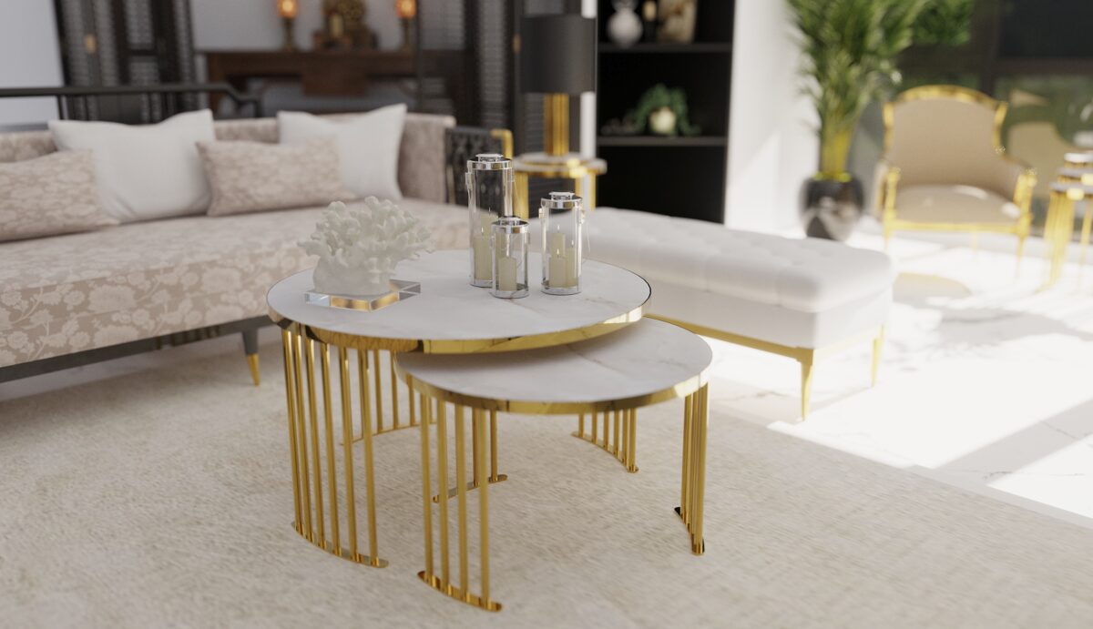 Roswell Coffee Table Set