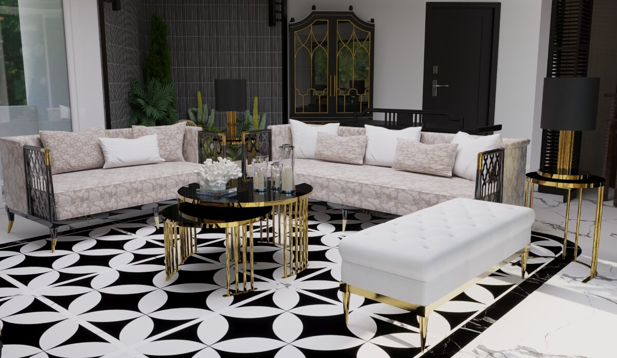Roswell Coffee Table Set
