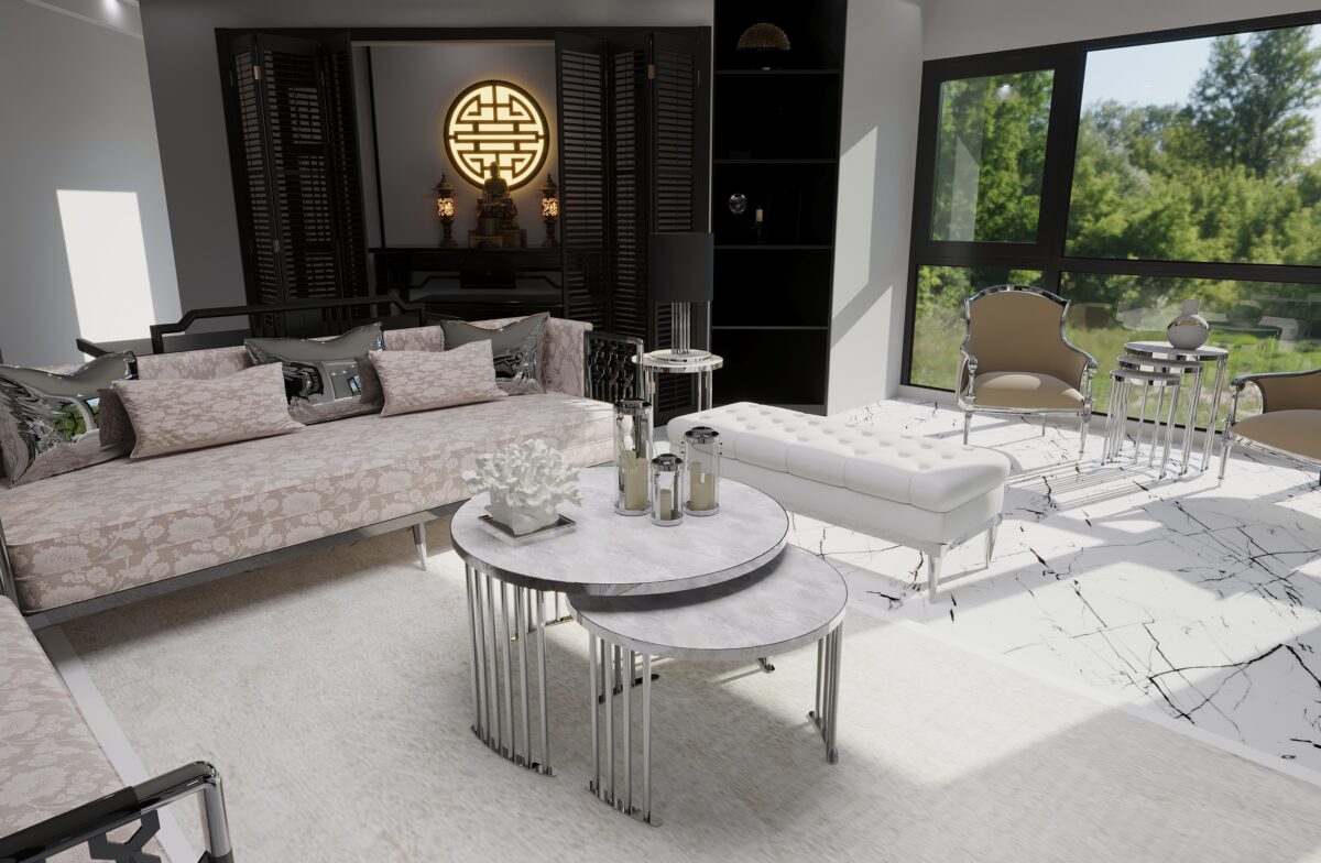 Roswell Coffee Table Set