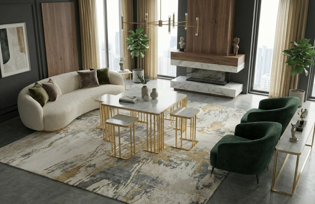 Dunwoody Coffe Table Set
