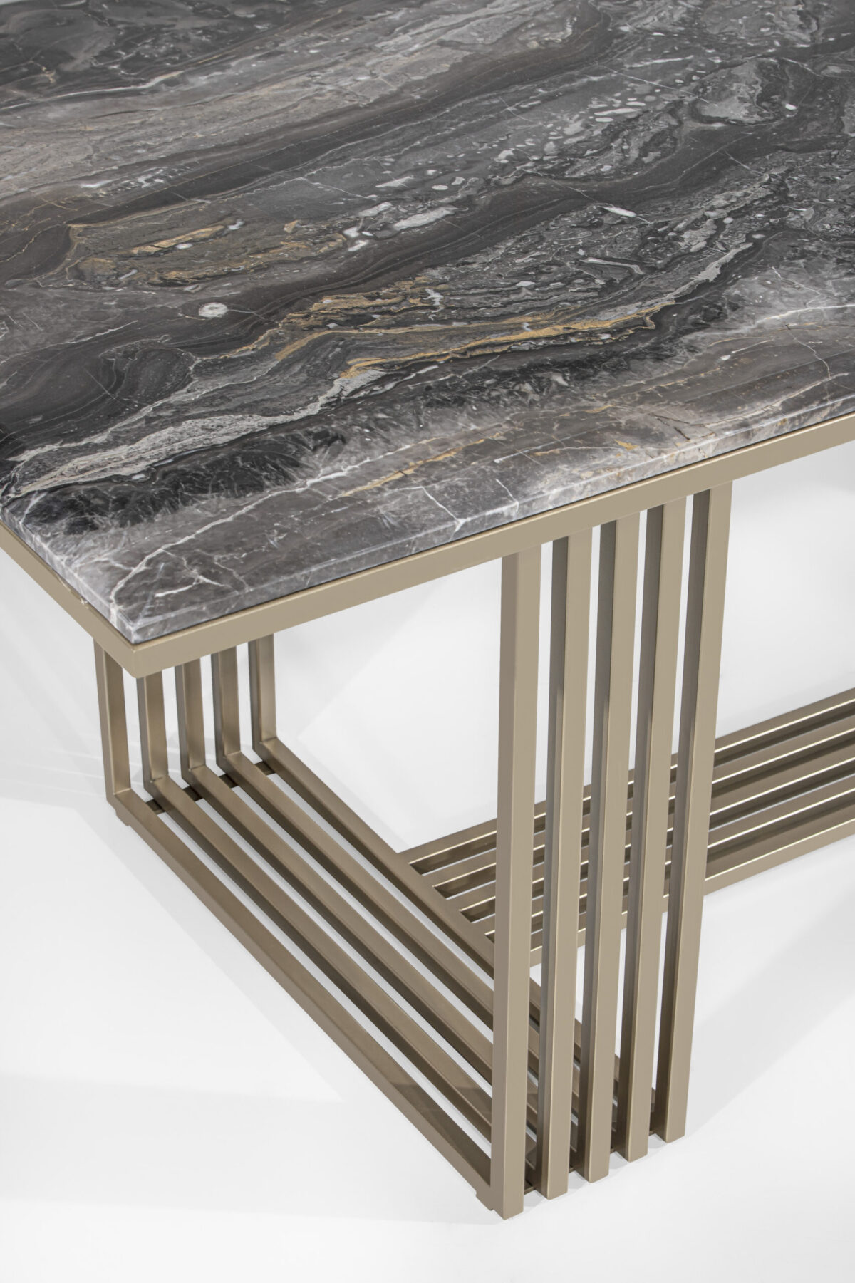 Crimson Marble Dining Table