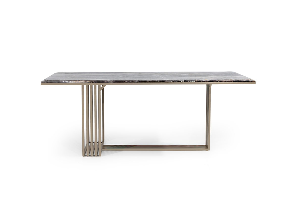 Crimson Marble Dining Table