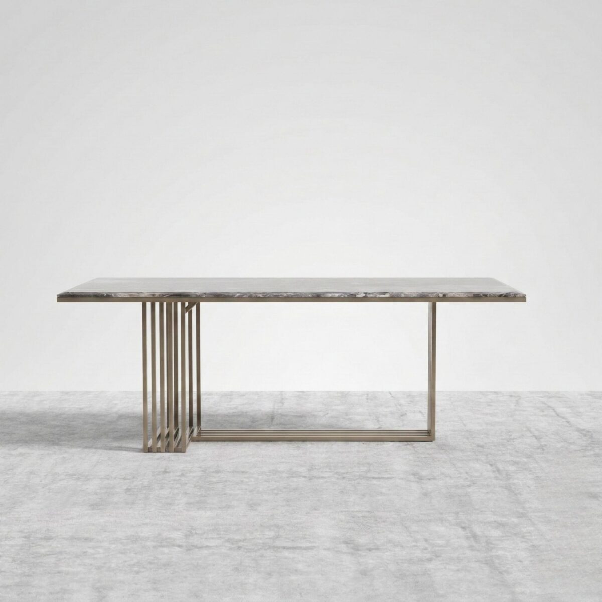 Crimson Marble Dining Table