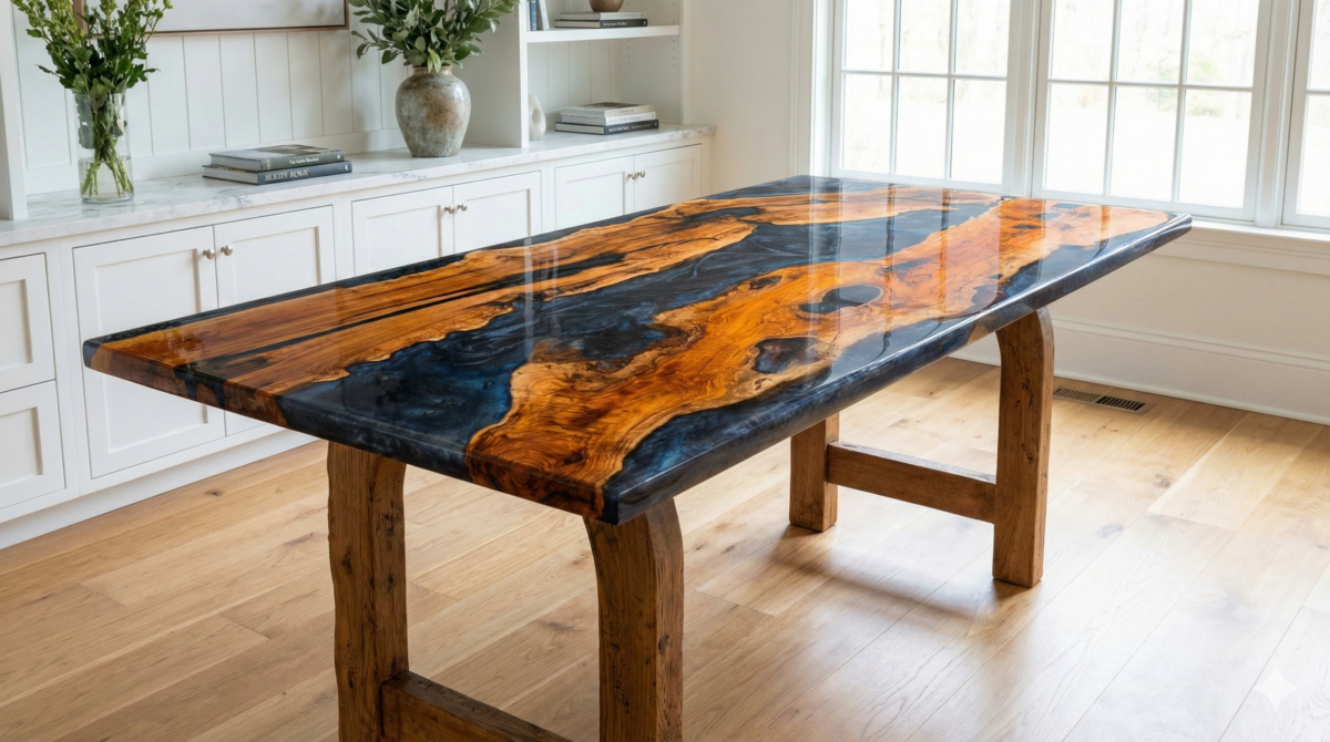 High End Epoxy Table