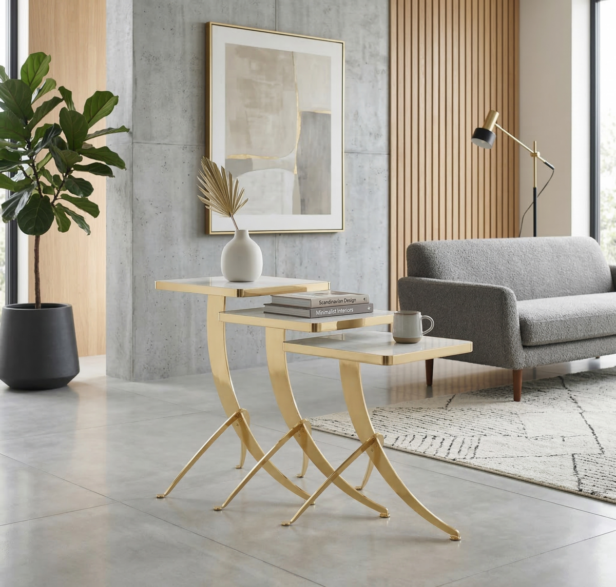 Palmetto Nesting Side Tables