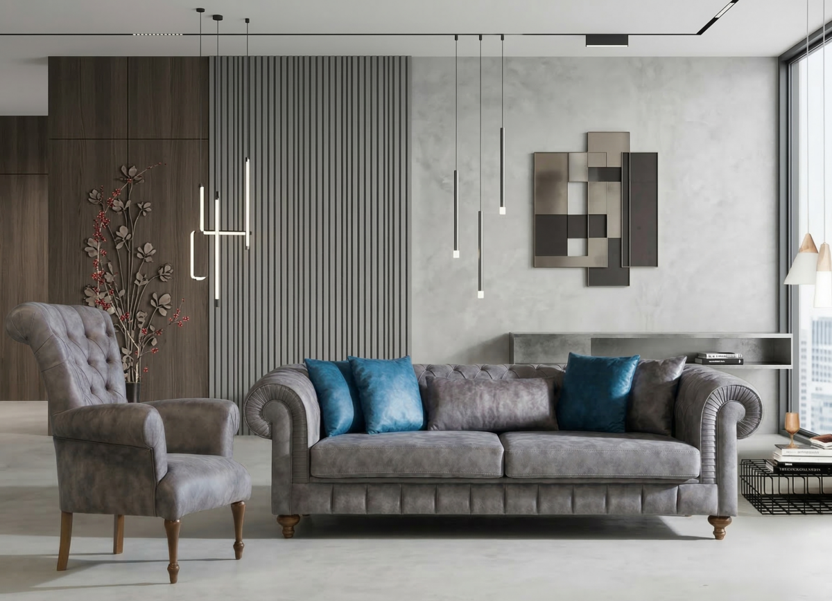 Athens Chesterfield Sofa