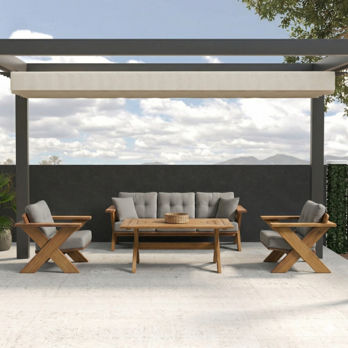 Albatross Outdoor Sofa Set