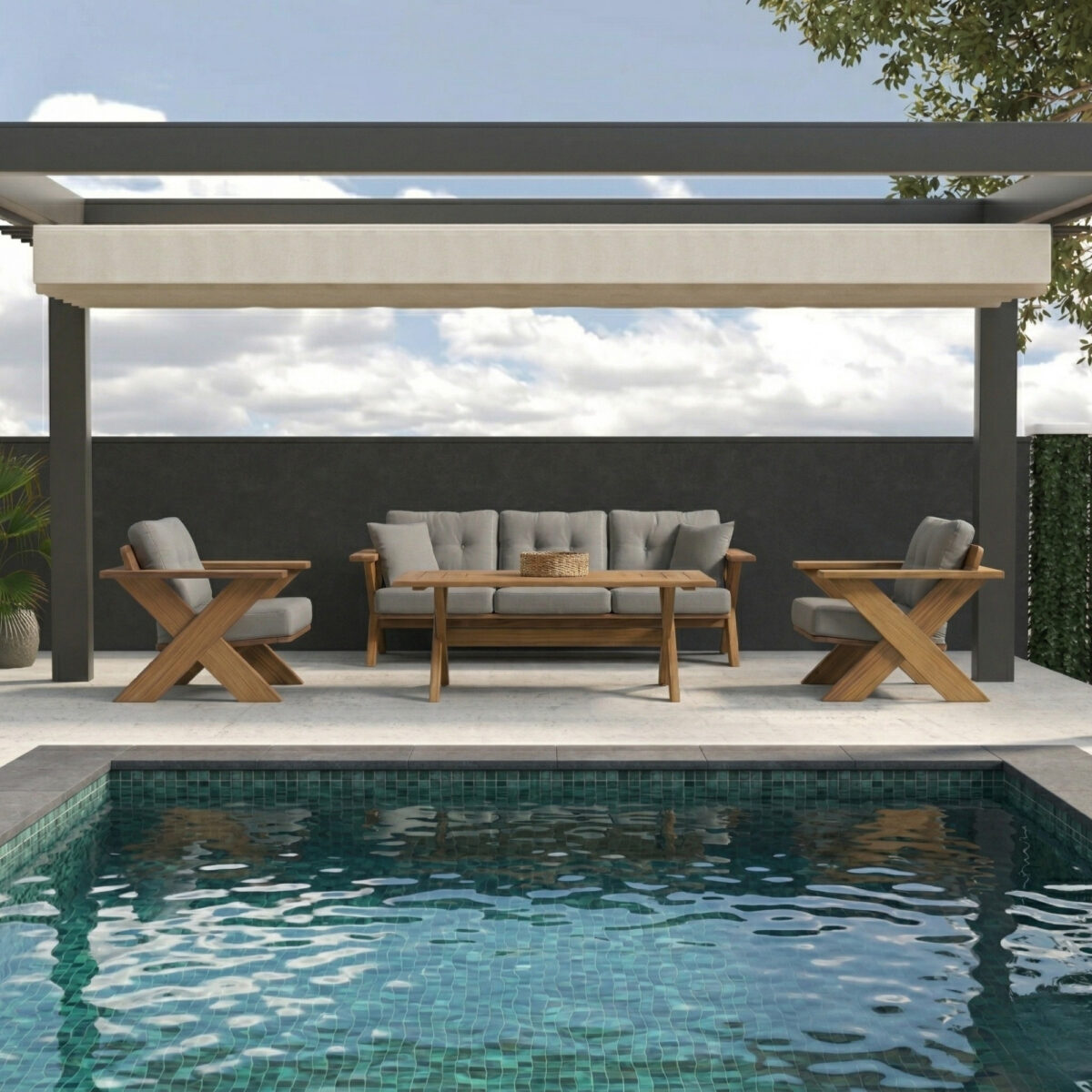Albatross Outdoor Sofa Set