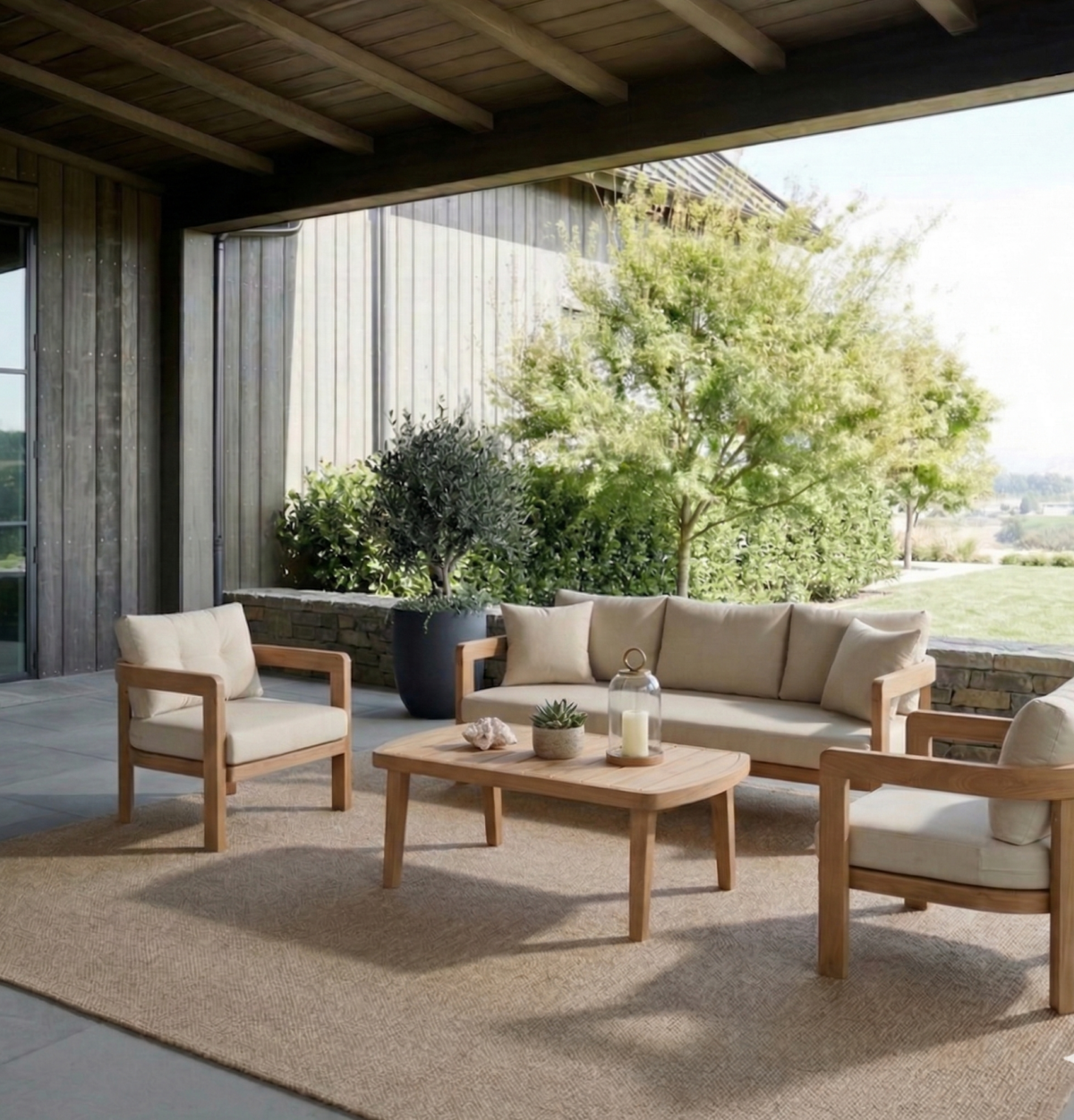 Austin Outdoor Sofa Set