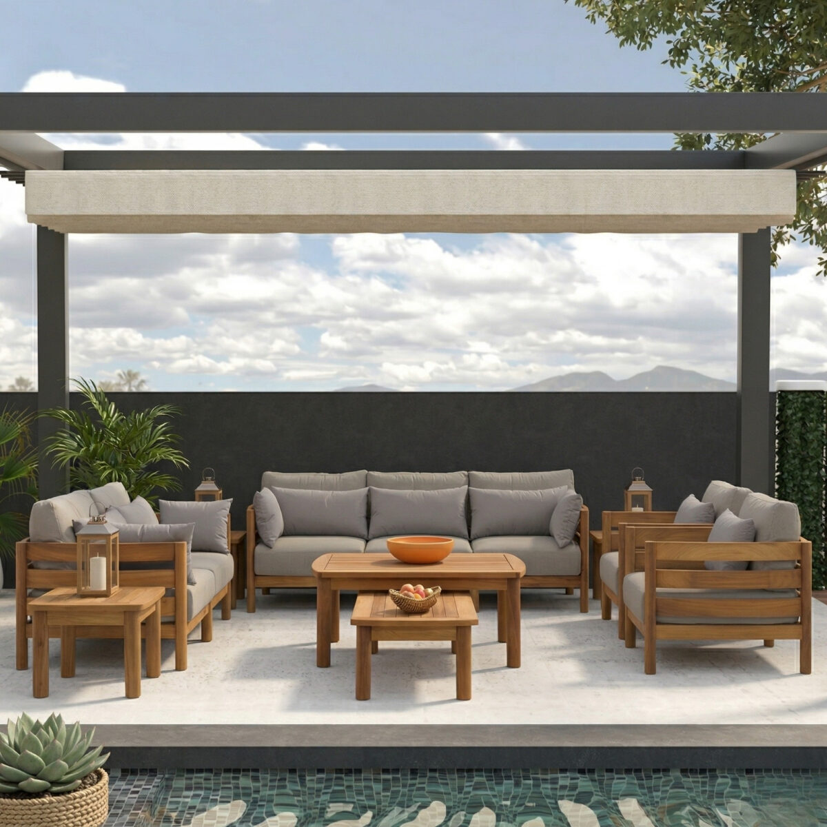 Gloster Outdoor Sofa Set
