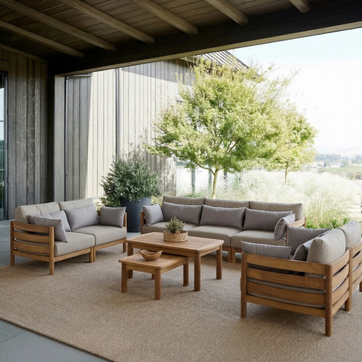 Gloster Outdoor Sofa Set